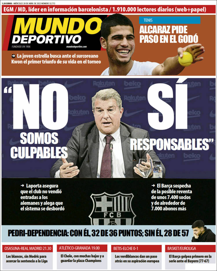 Portada de Mundo Atlético (España)