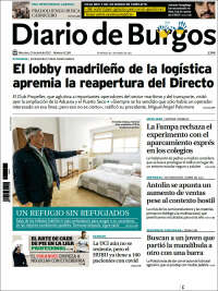 Portada de Diario de Burgos (España)