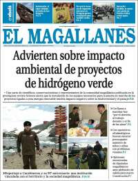 Portada de El Magallanes (Chile)