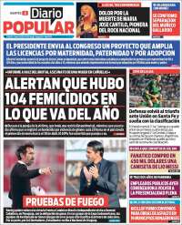 Portada de Diario Popular (Argentine)