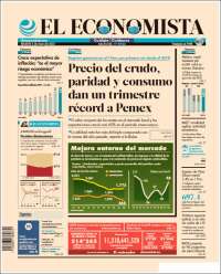 Portada de El Economista (Mexique)