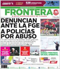 Portada de Frontera (México)