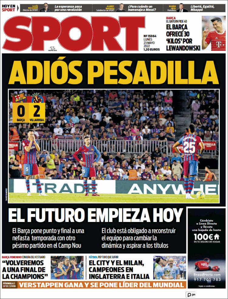 Portada de Sport (España)
