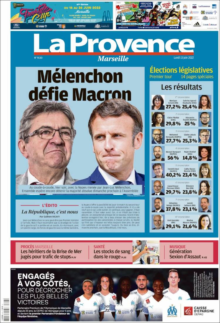 Portada de La Provence (France)