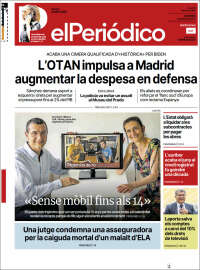 Portada de El Periódico de Catalunya (Spain)