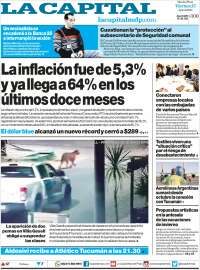 Portada de Diario La Capital - Mar del Plata (Argentina)