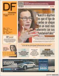 Portada de Diario Financiero (Chile)