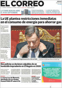 Portada de El Correo (Spain)