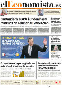 Portada de El Economista (España)