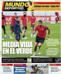 Portada de Mundo Deportivo Bizkaia (España)