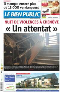 Portada de Le Bien Public (France)