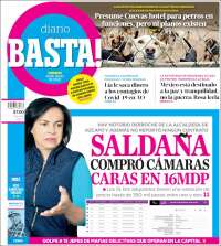 Portada de Diario Basta (Mexico)