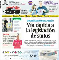 Portada de El Nuevo Día (Puerto Rico)