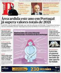 Portada de Público (Portugal)