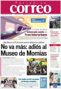 Portada de Correo - El diario del Estado de Guanajuato (México)