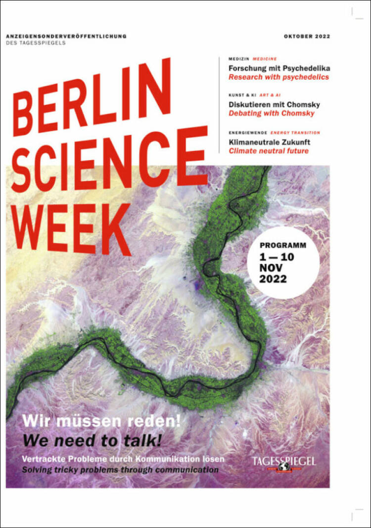 Portada de Der Tagesspiegel (Alemania)