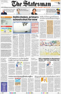 Portada de The Statesman (India)