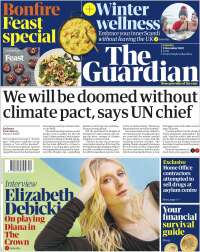 Portada de The Guardian (United Kingdom)