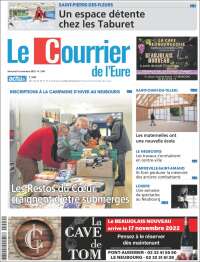 Portada de Le Courrier de l'Ouest (France)