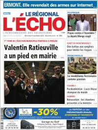 Portada de L'Echo de la Haute-Vienne (Francia)