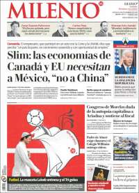 Portada de Milenio (México)