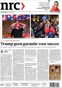 Portada de NRC Handelsblad (Pays-Bas)