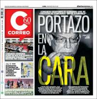 Portada de Diario Correo (Pérou)