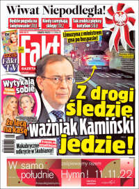 Portada de Fakt (Polonia)