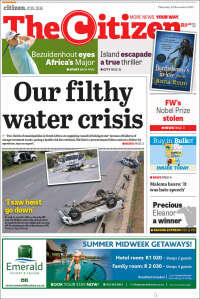 Portada de The Citizen (South Africa)