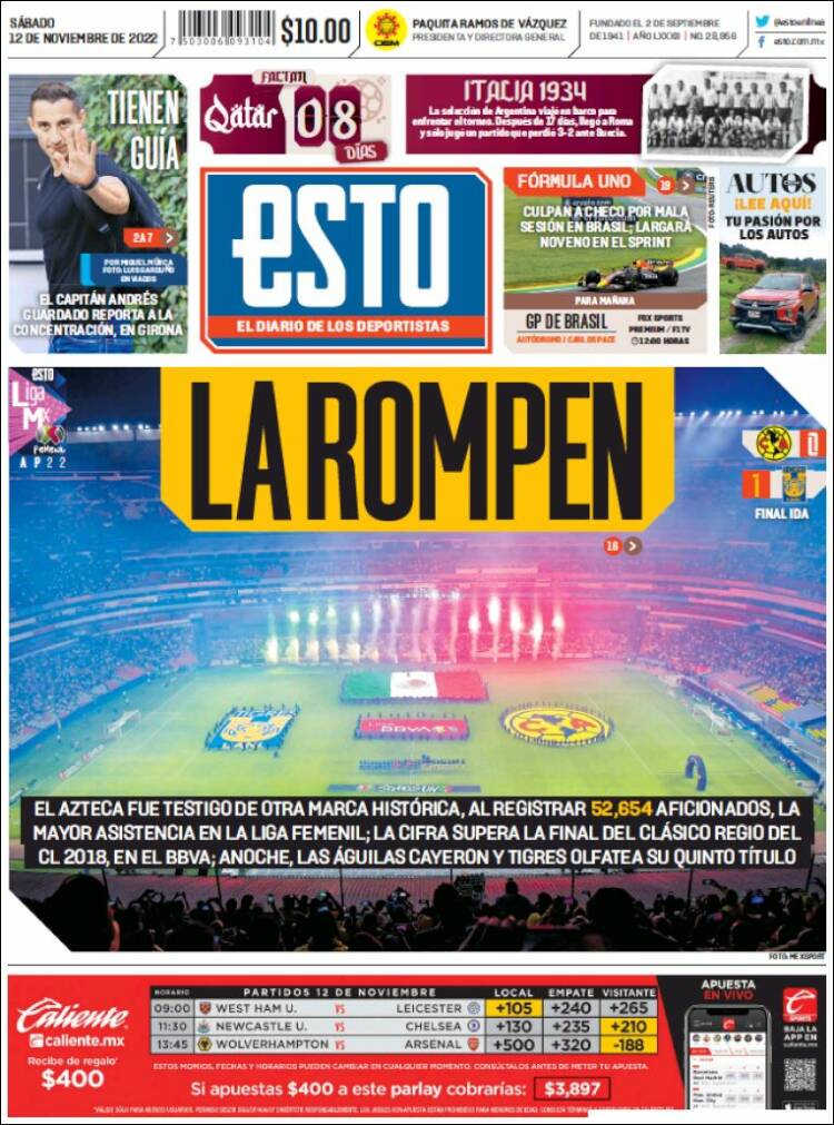 Portada de Esto (México)