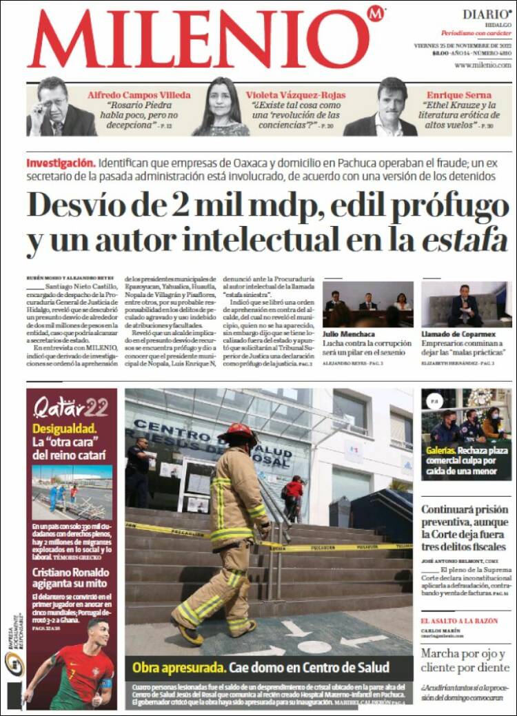 Portada de Milenio de Hidalgo (México)