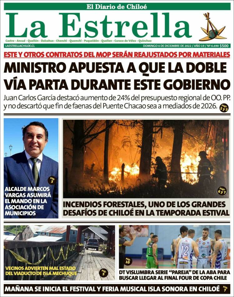 Portada de Estrella de Chiloé (Chile)
