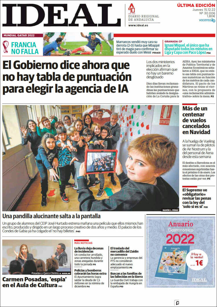 Portada de Ideal (España)