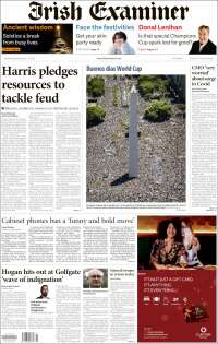 Portada de Irish Examiner (Ireland)