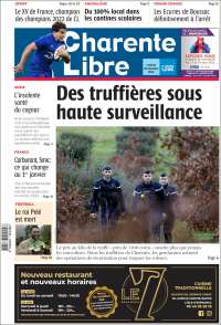 Portada de Charente Libre (Francia)