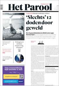 Portada de Het Parool (Países Bajos)