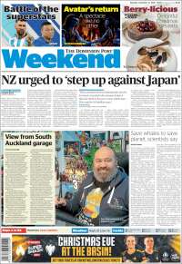 Portada de The Dominion Post (New Zealand)