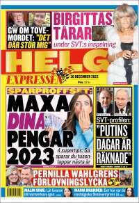 Portada de Expressen (Suède)