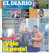 Portada de El Diario NY (USA)