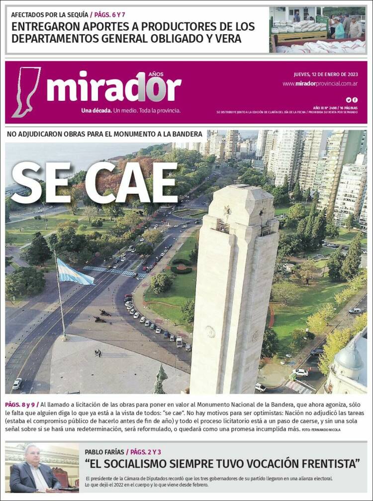 Portada de Mirador Provincial (Argentina)