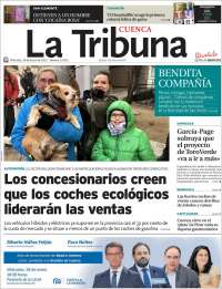 Portada de La Tribuna de Cuenca (España)