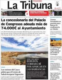 Portada de La Tribuna de Toledo (España)