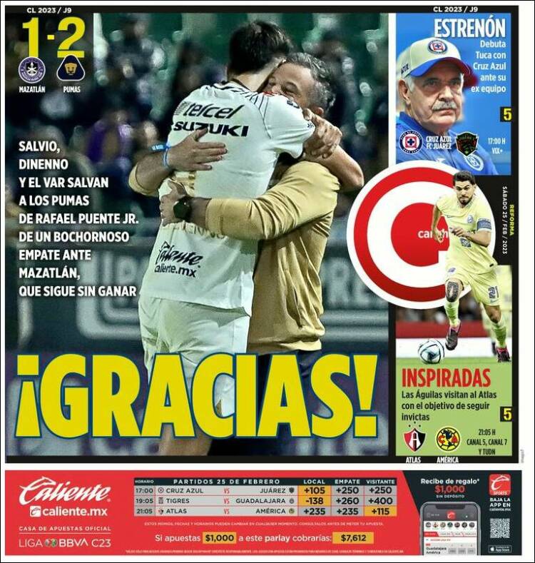 Portada de Cancha (México)
