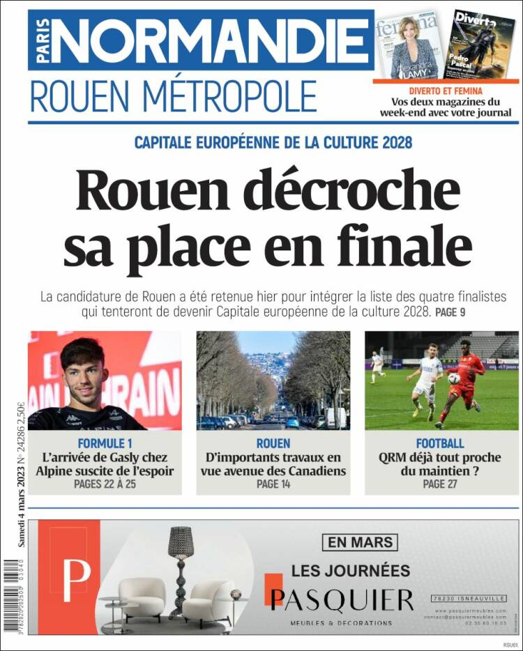 Portada de Paris Normandie (France)