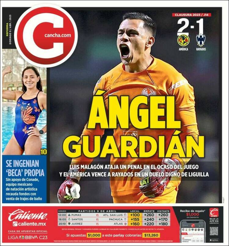 Portada de Cancha (México)