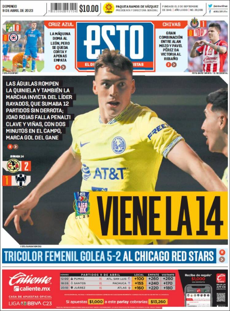 Portada de Esto (México)