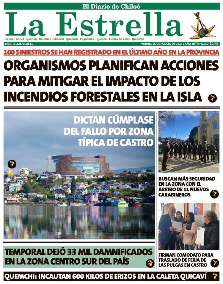 Portada de Estrella de Chiloé (Chile)