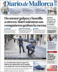Portada de Diario de Mallorca (España)