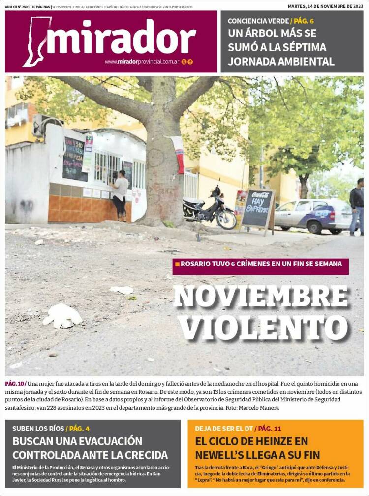 Portada de Mirador Provincial (Argentina)