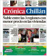 Portada de Crónica Chillán (Chile)